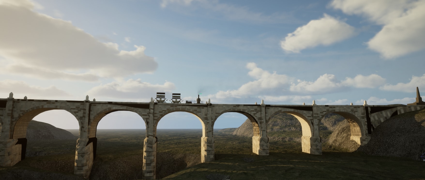 Viaduct bridge final render