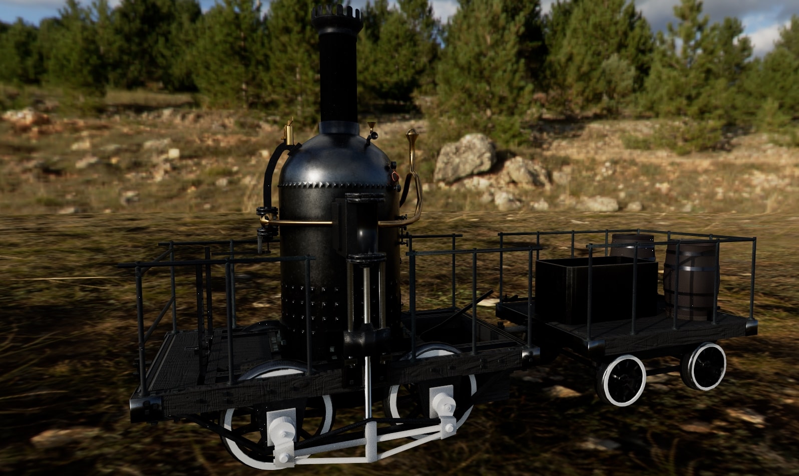 York locomotive final render