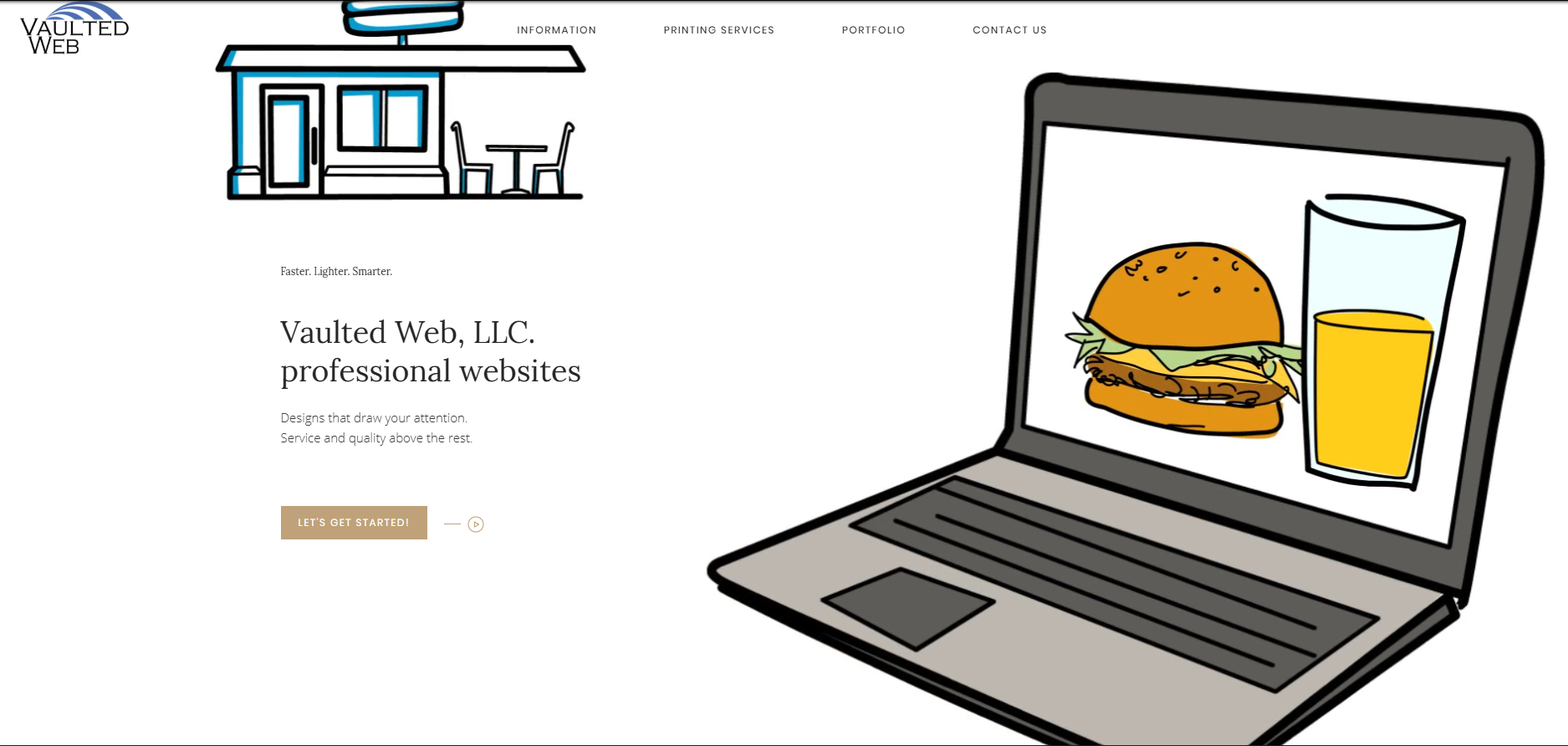Hometown Realty website homepage